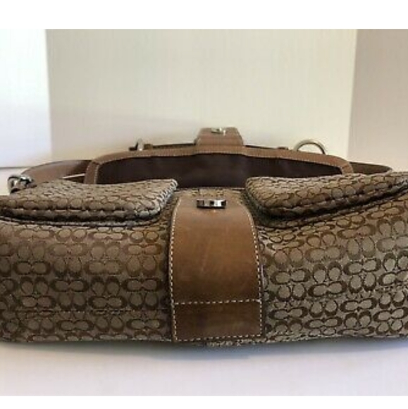 Coach shoulder bag flap top Soho Hobo Purse - Picture 3 of 7